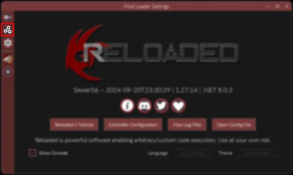 Reloaded's Manage Mods Button