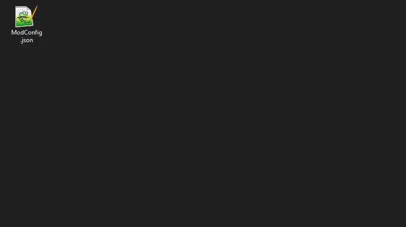 Empty mod folder.