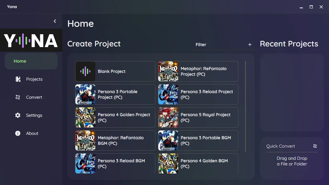 Yona Home Page